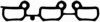 BGA MG2547 Gasket, intake manifold